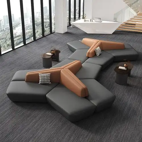Modular shopping mall seating upholstery